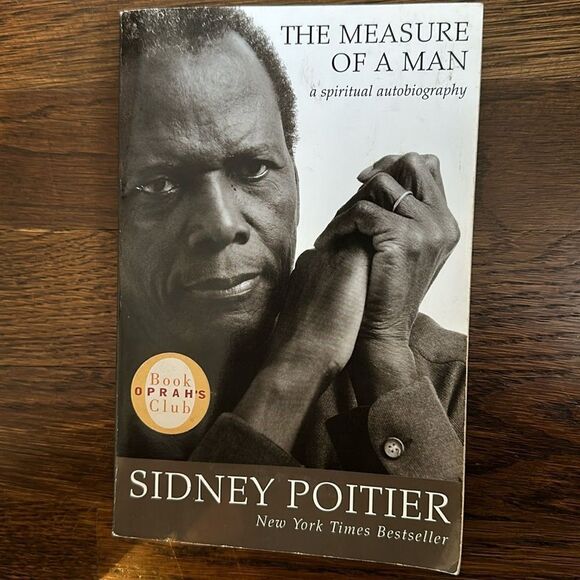 The Measure of A Man (a spiritual autobiography) by Sidney Poitier paperback - Picture 1 of 7